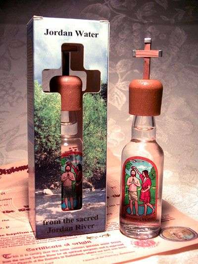 Holy Jordan River Water