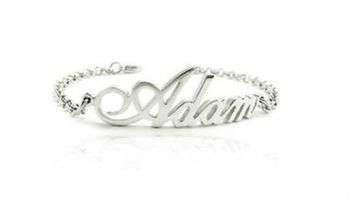 Sterling Silver Name Bracelet