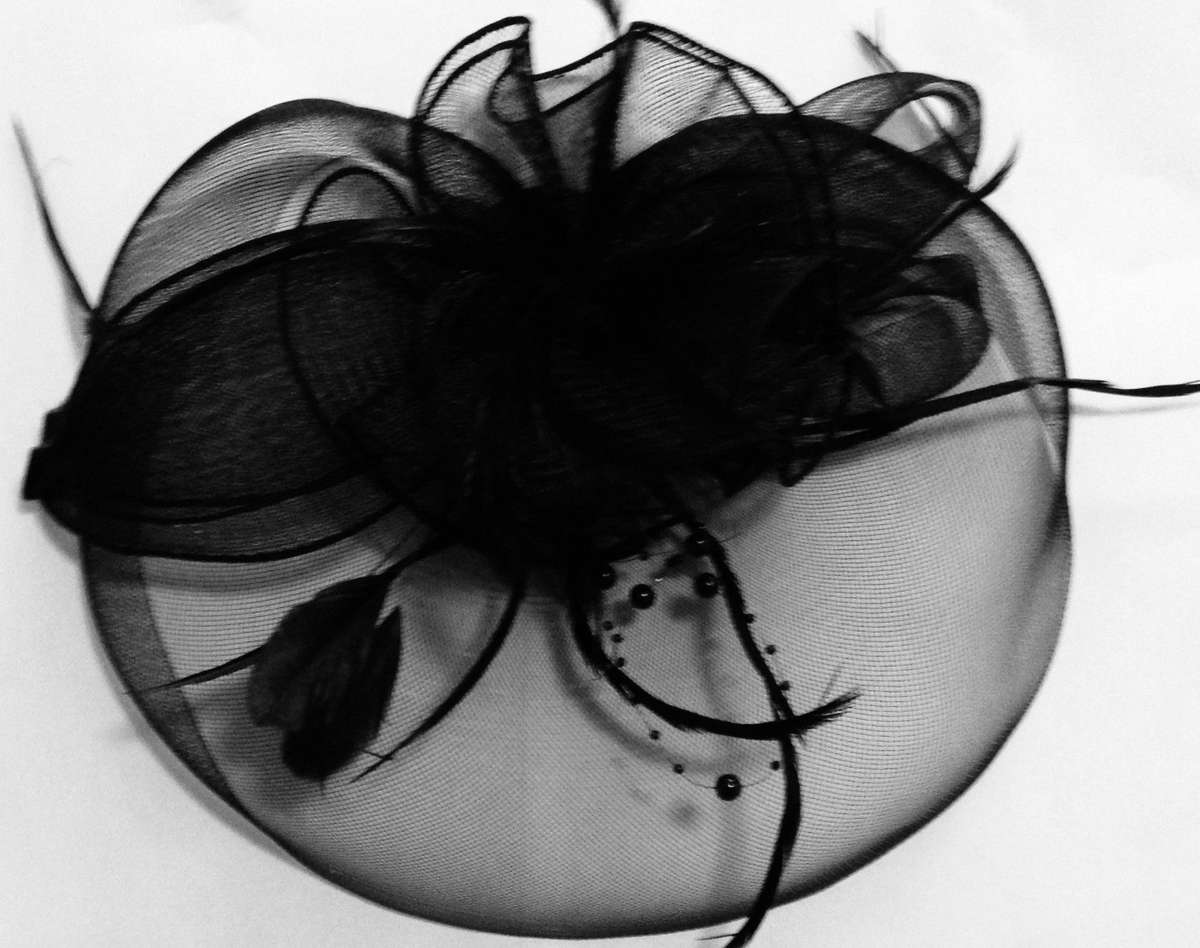 Fascinator Hat - Black