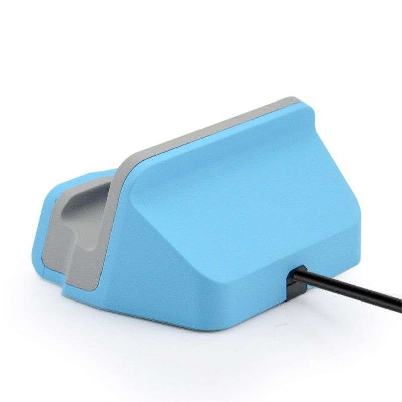 Desktop Charger Docking Station, USB Sync Adapter, Mobile Smart Phone Charging Device for Apple i...
