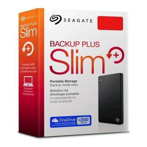 Seagate Backup Plus Slim 2TB