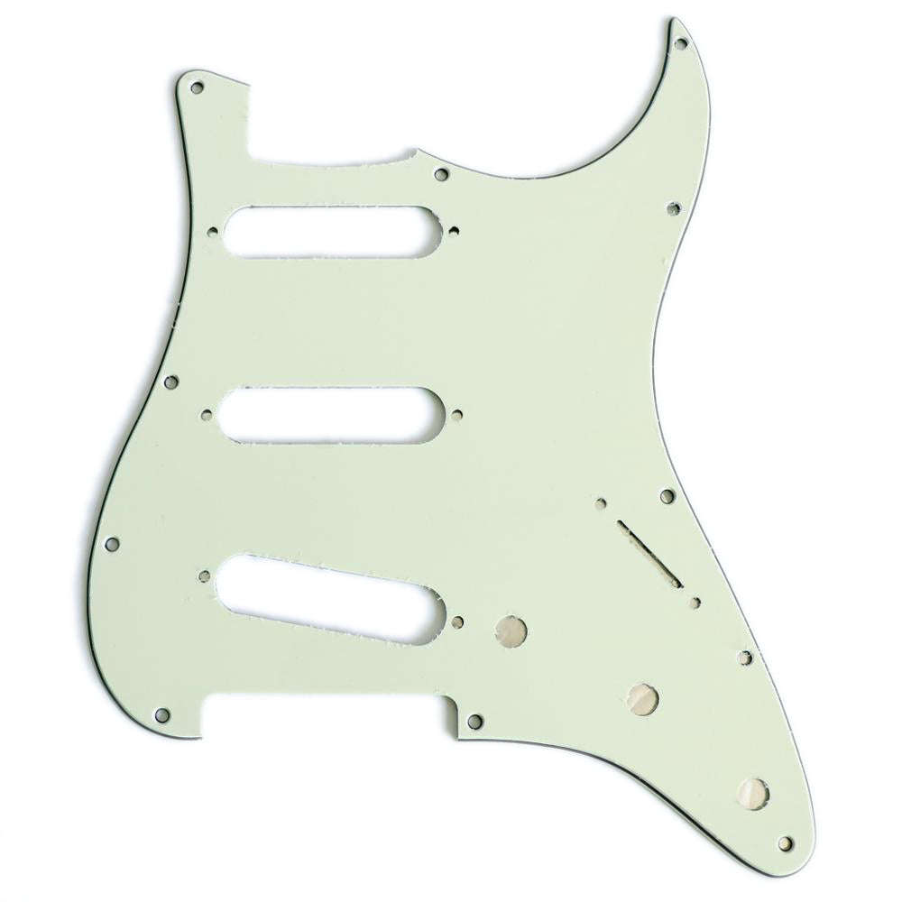 '64 US Standard Strat Pickguards - Mint Green / SSS