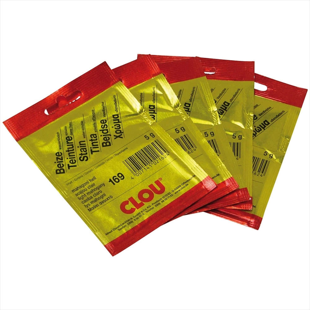 Powder Wood Stain - Dark Red