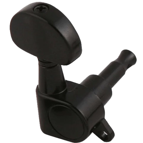 Grover Style Machine Heads - Black / Left