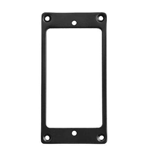 Round Humbucker Pickup Rings - Black / Bridge