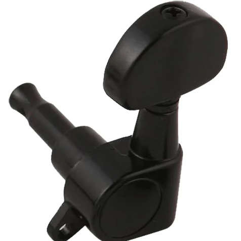 Grover Style Machine Heads - Black / Right