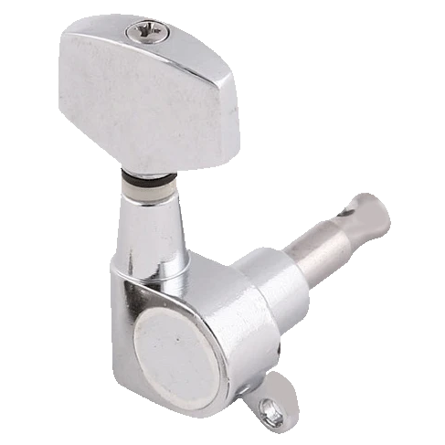 Square Top Machine Heads - Chrome / Left