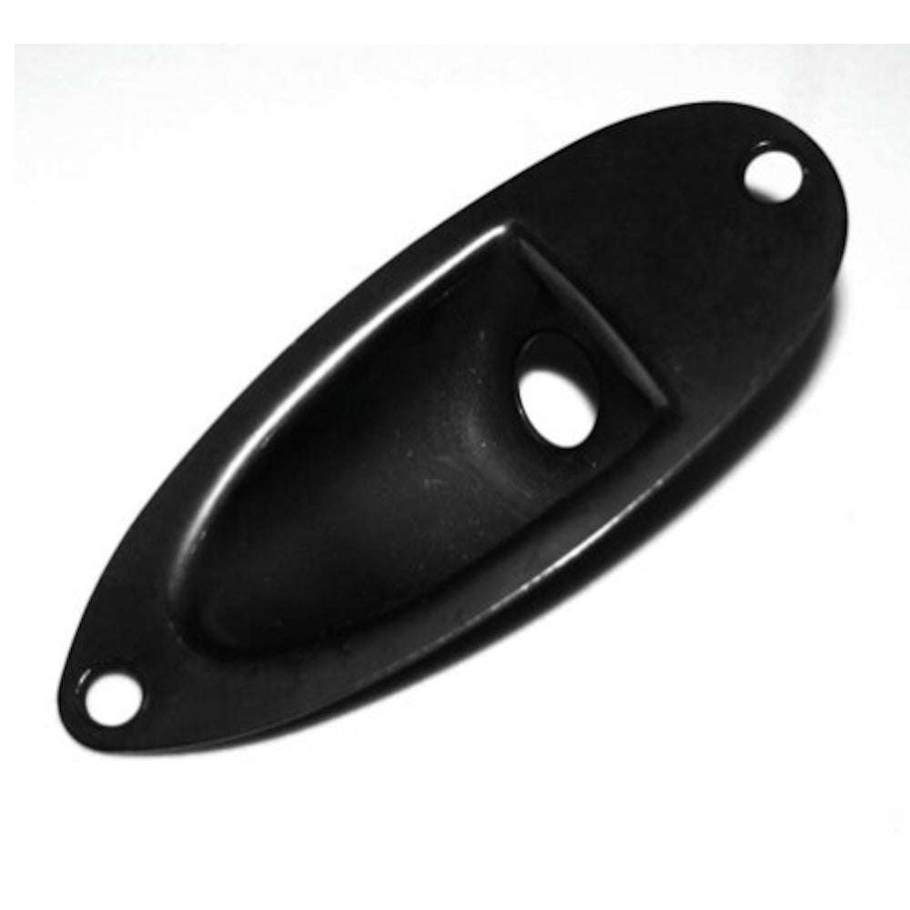 Strat Jack Plate - Black