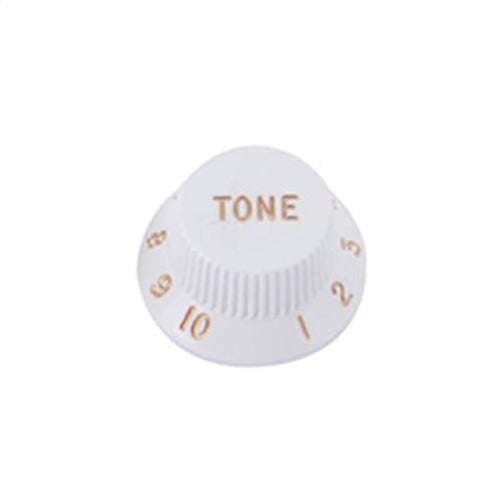 Strat Control Knobs - White / Tone