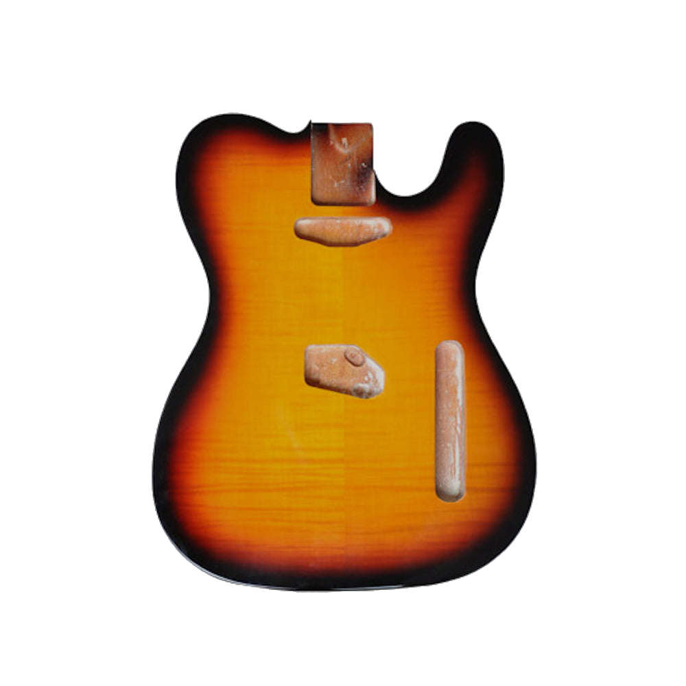 Tobacco Sunburst Finished Tele Body