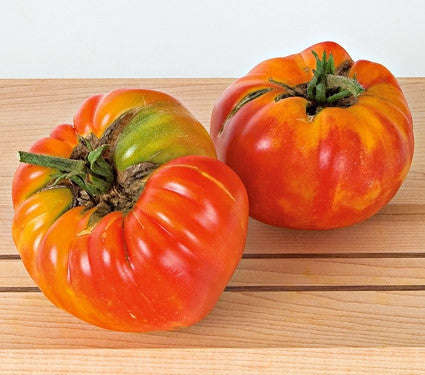 Striped German Tomato - Lycopersicon Esculentum - Heirloom Vegetable - 10 Seeds