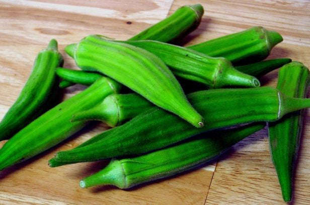Emerald Okra - Abelmoscgus Esculentus - Vegetable - 50 Seeds