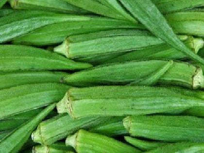 Cowhorn Okra - ORGANIC - Heirloom Vegetable - 20 Seeds