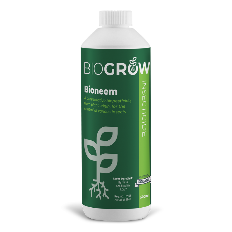 Biogrow Bioneem - Organic Pest Control - Insecticide