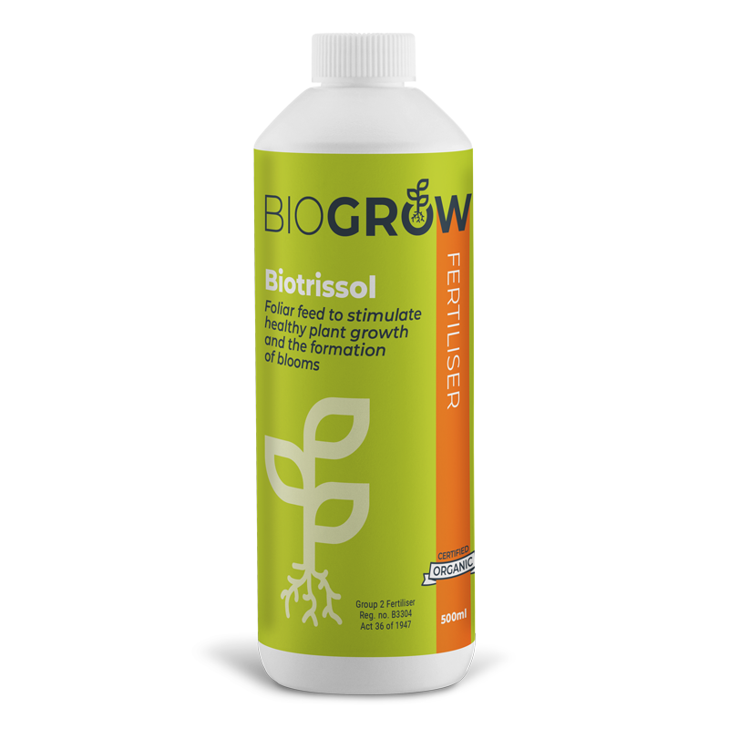 Biogrow Biotrissol - Organic Foliar Feed - Fertiliser - 500 mls