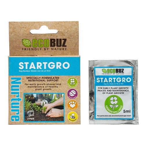 EcoBuz Startgro 3 x 5ml - Hydroponic & Soil Nutrients - EcoBuz Startgro 3x5ml
