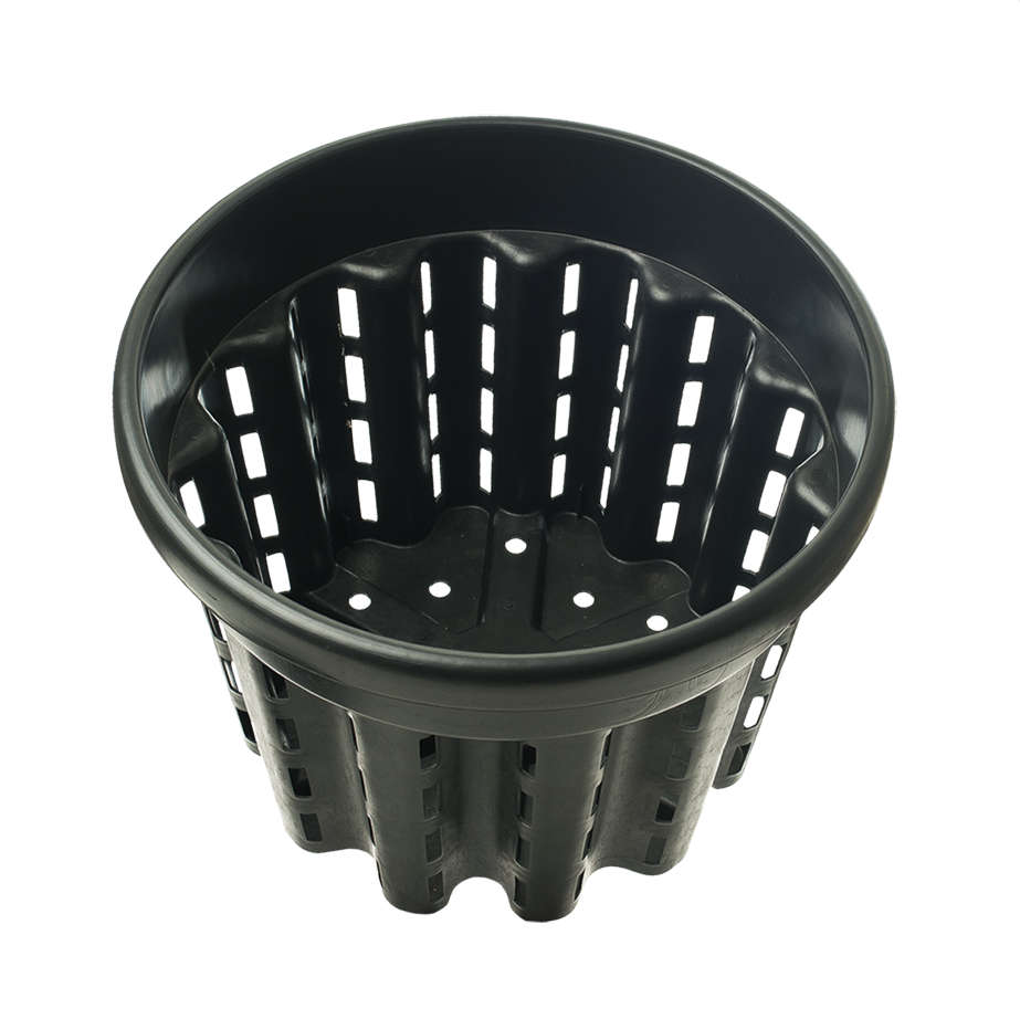 Round Air Pruning Pots - Hydroponic / Soil Pots - 3L - 19cm x 17.5cm - Round Air Pruning Pot