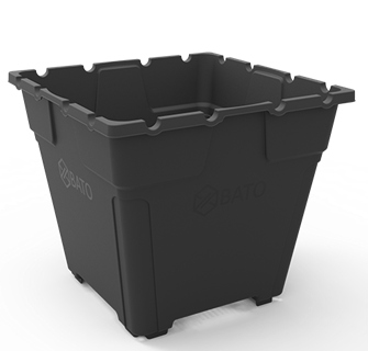 Bato Square Pots with Legs - Hydroponic / Soil Pots