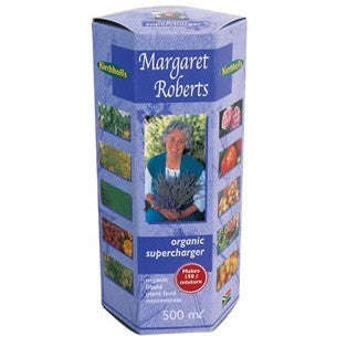Margaret Roberts Organic Super Charger - Fertiliser - 500ML - Makes up to 150 Litres