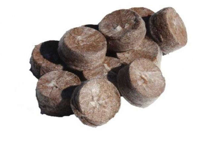 Jiffy 7C Coco Peat Pellets - Small 30mm x 50mm Pellets - Pac... - Pack of 126 Jiffy 7C Small Pellets