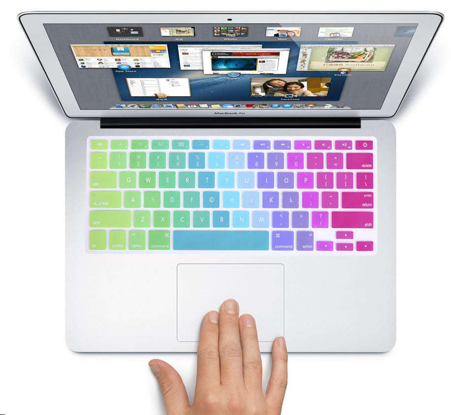 MacBook Air 13" Keyboard Cover - Rainbow - 1+