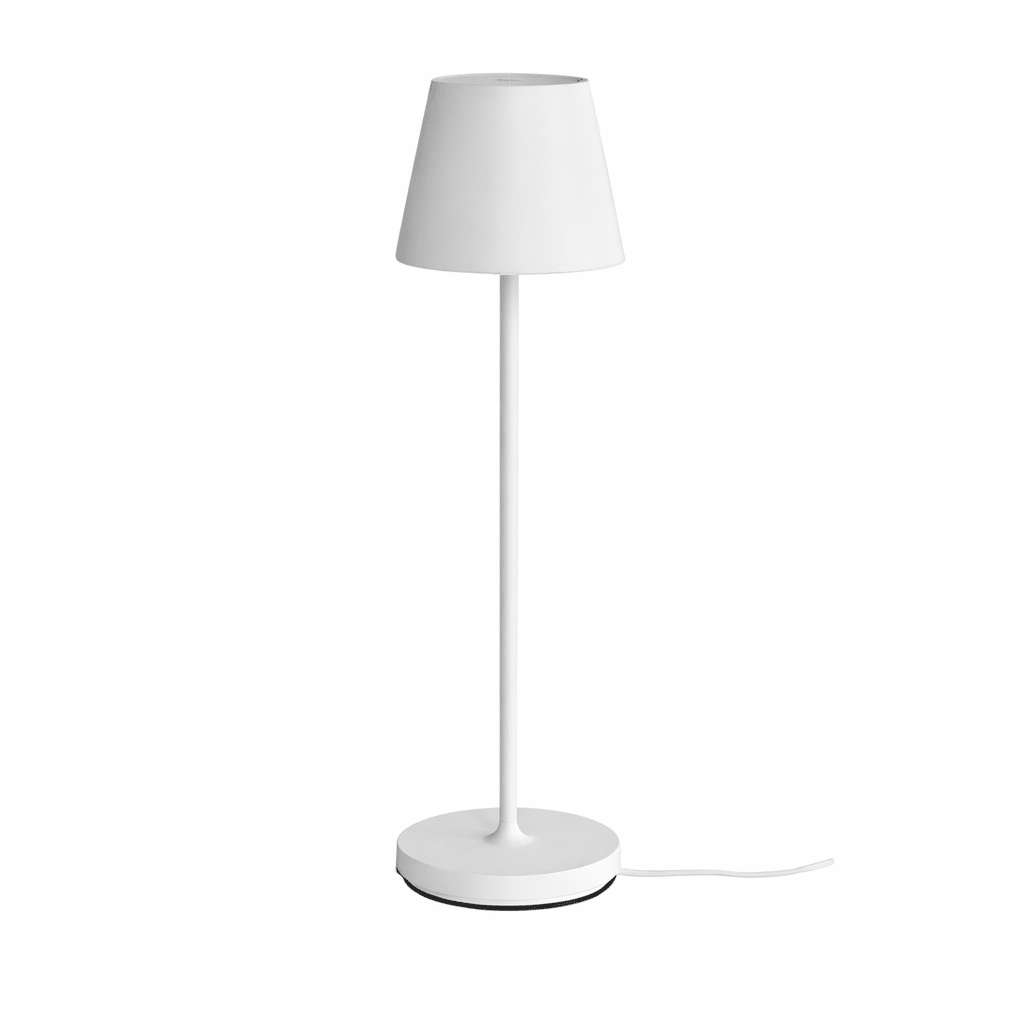 Trevi White LED Table Lamp - Rechargeable Dimmable IP54