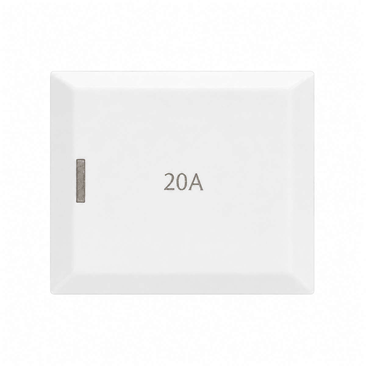 White 20A Isolator  1.5 Module ECP Range