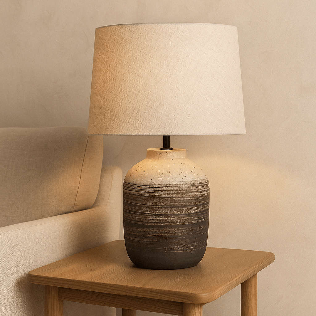 Stone Ceramic Table Lamp
