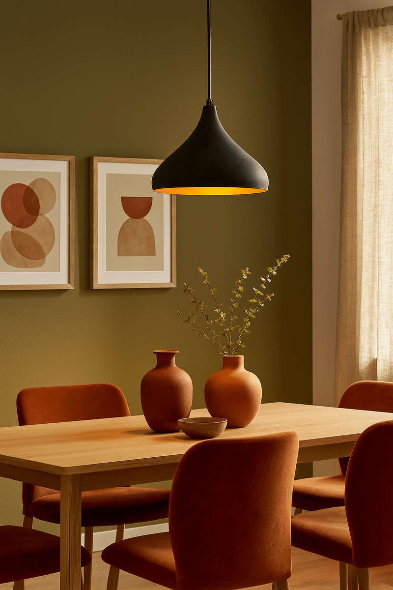 Black Ruf Pendant Light