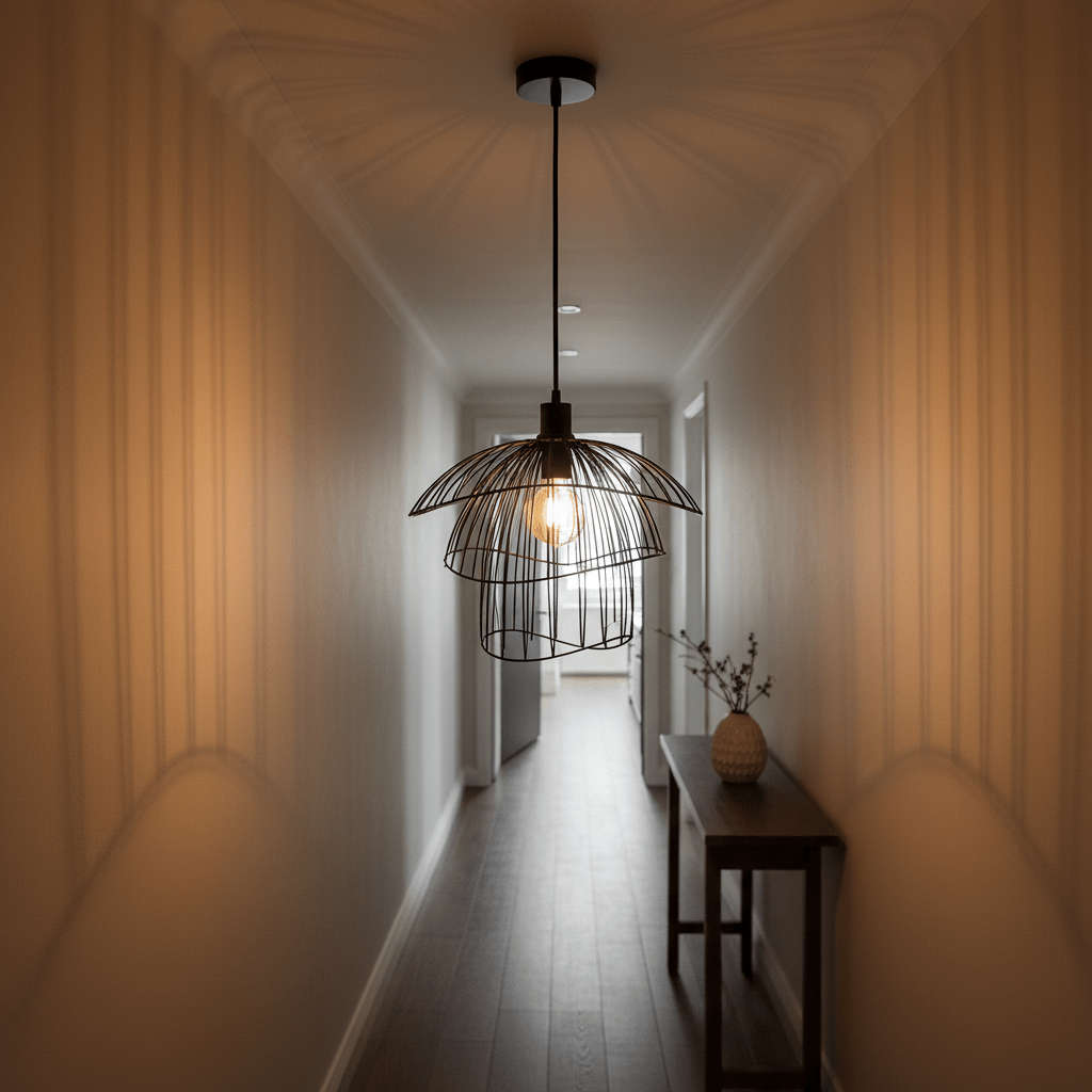Sensu Trio Black Pendant Light