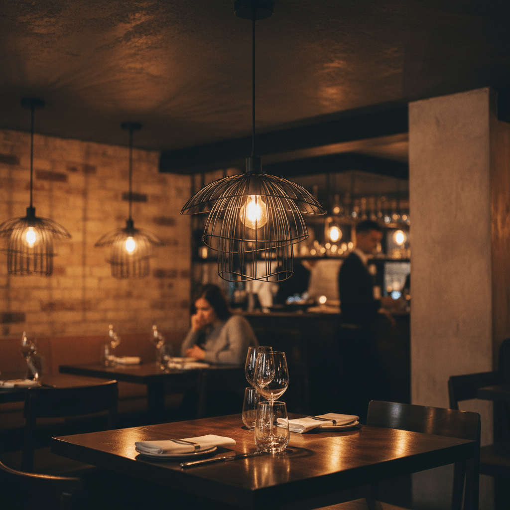 Sensu Trio Black Pendant Light