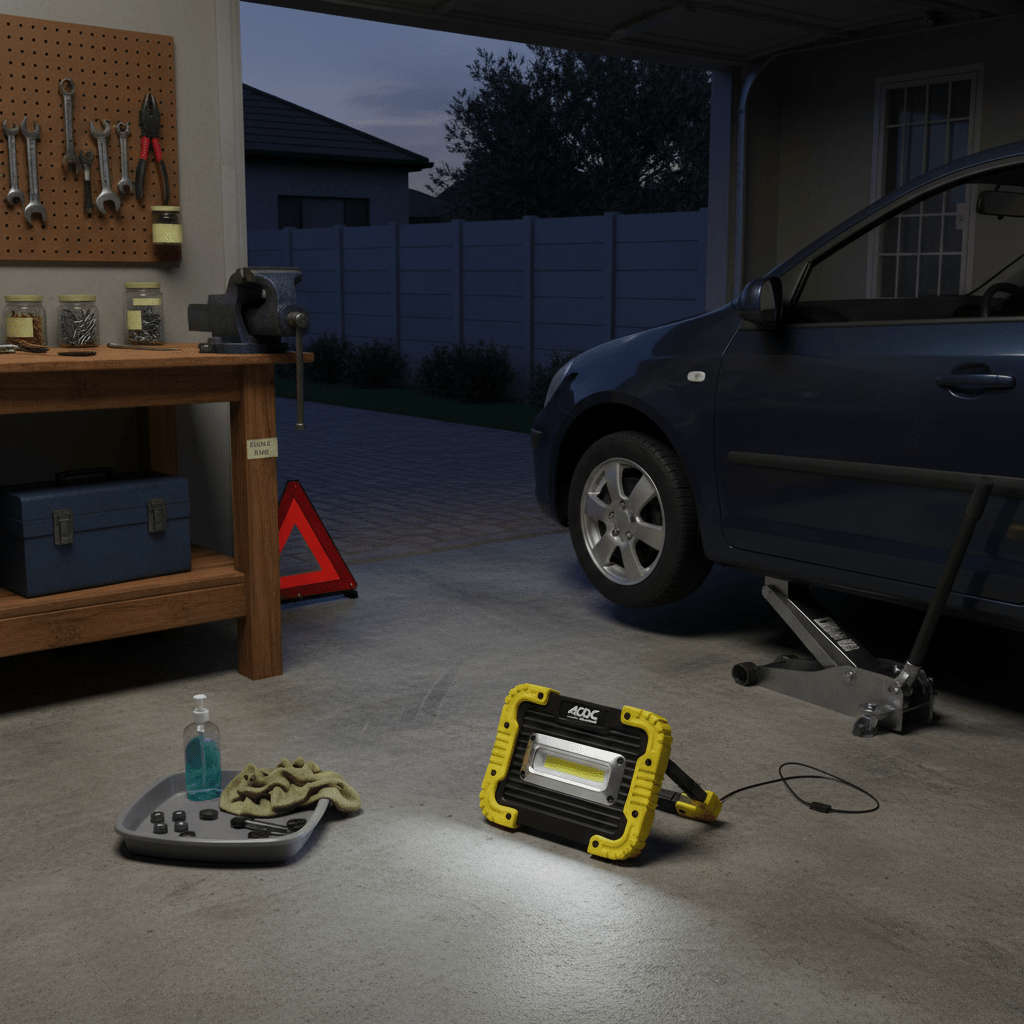 LED Work Light - Rechargeable Portable 10 Watt