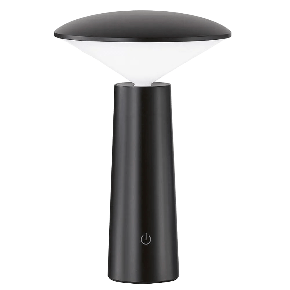 Rechargeable Mini LED Table Lamp - Black