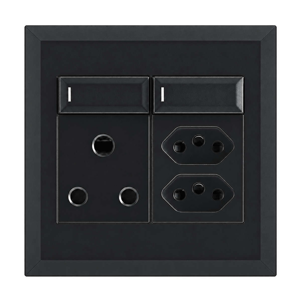 16A Socket with Switch & 2 x Slim RSA Sockets