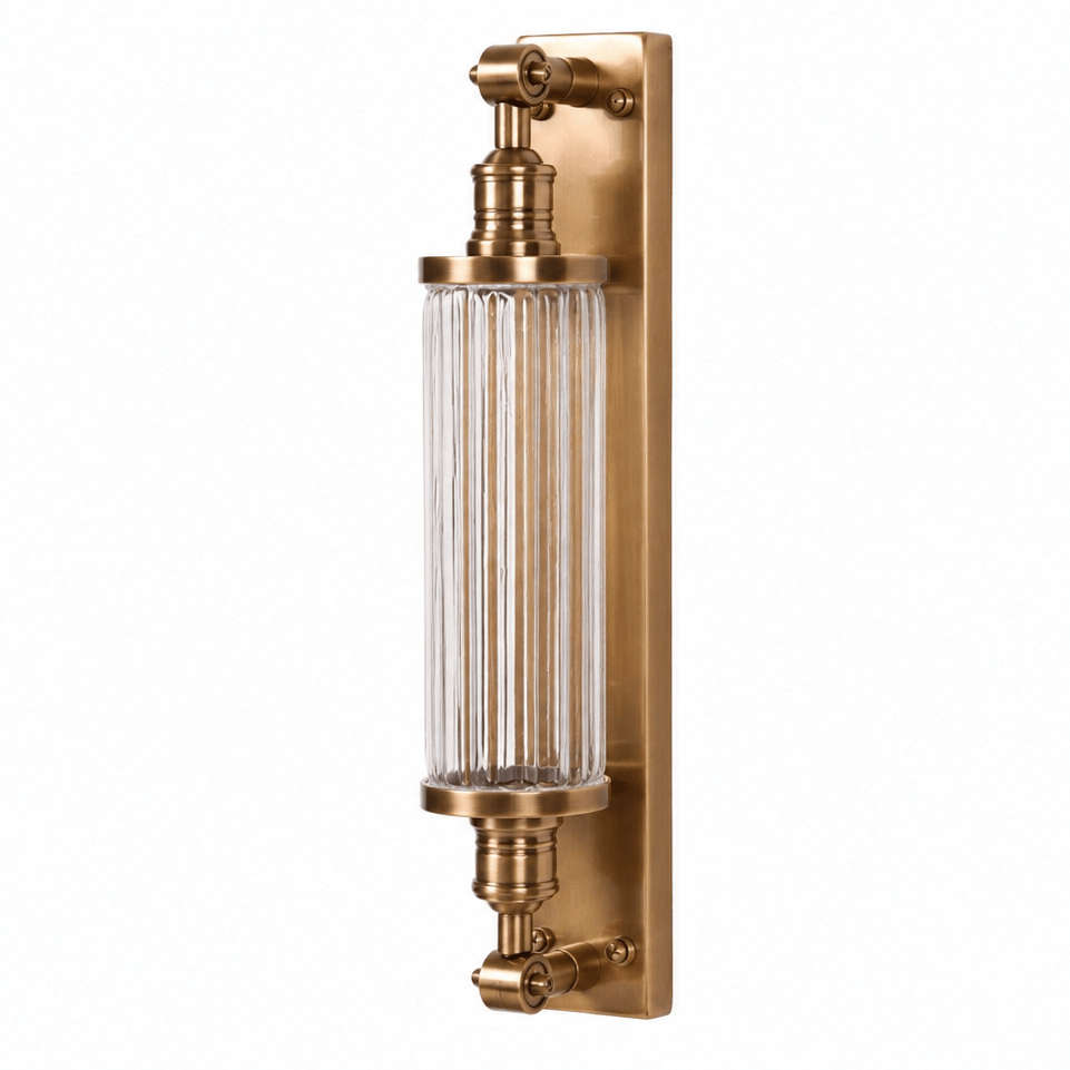 Astor Outdoor Wall Lamp Antique Brass