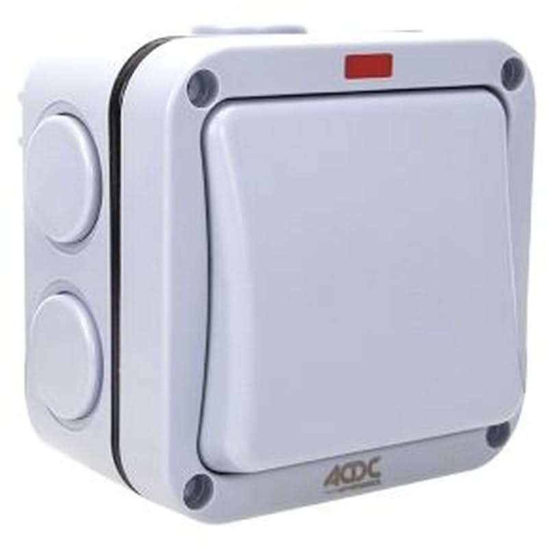 1 Lever Outdoor Switch - IP65