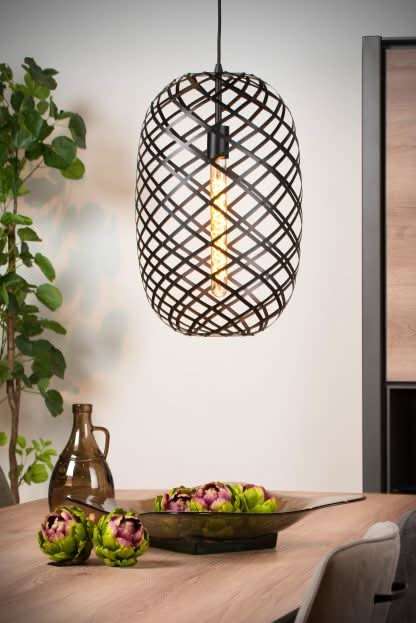 Nest Pendant Black - Metal Wire Mesh