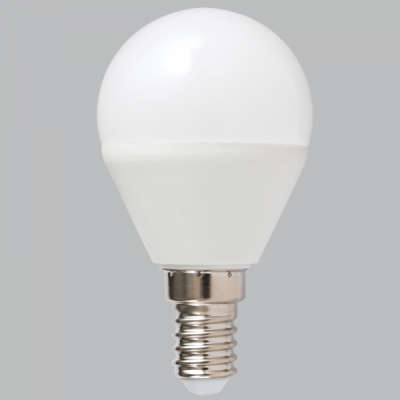 5W White Golf Ball LED Bulb  E14, 4000K Cool White