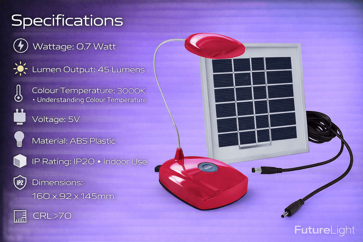 Solar Desk Lamp