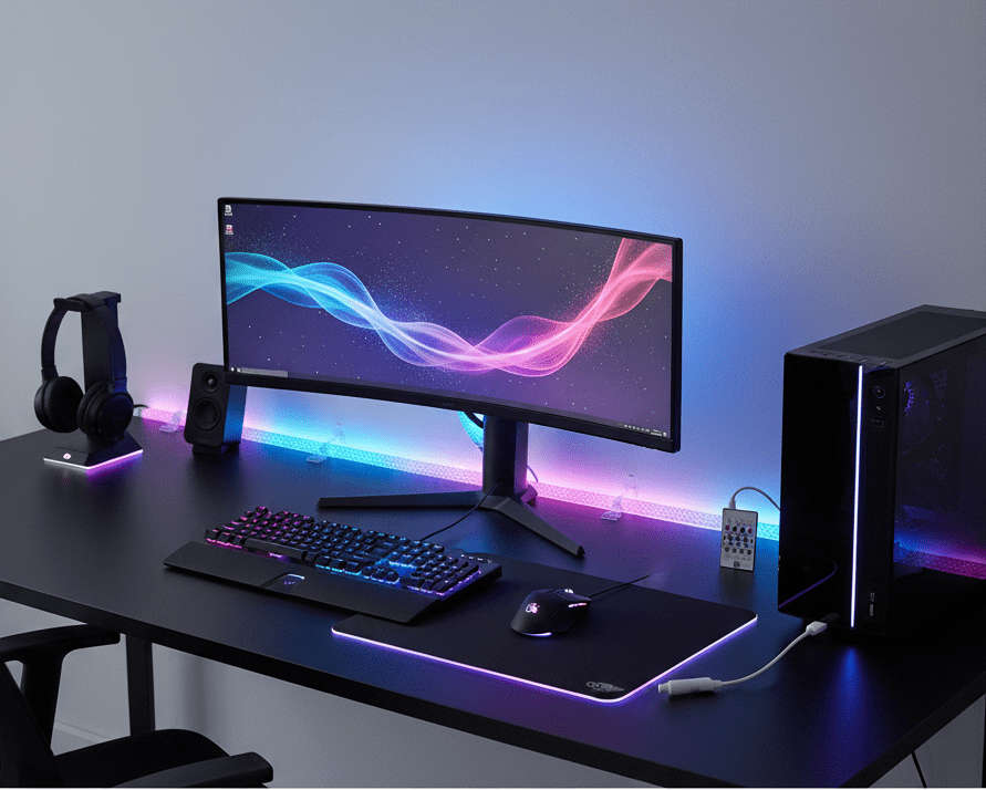 RGB LED Rope Light 5m - USB with Remote