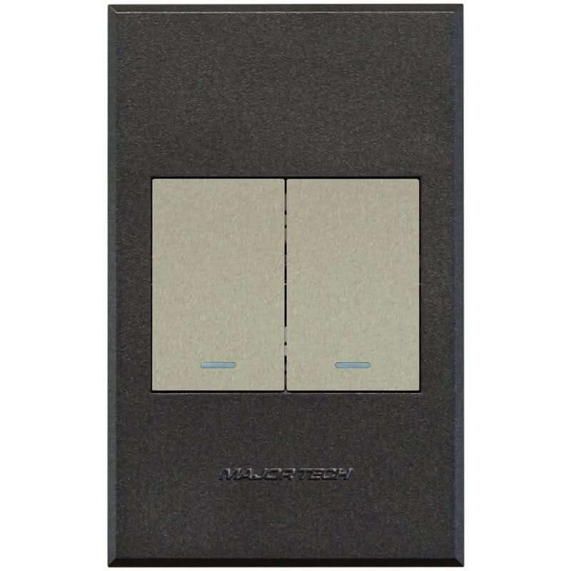 Veti 3 - Two Lever, One Way Light Switch