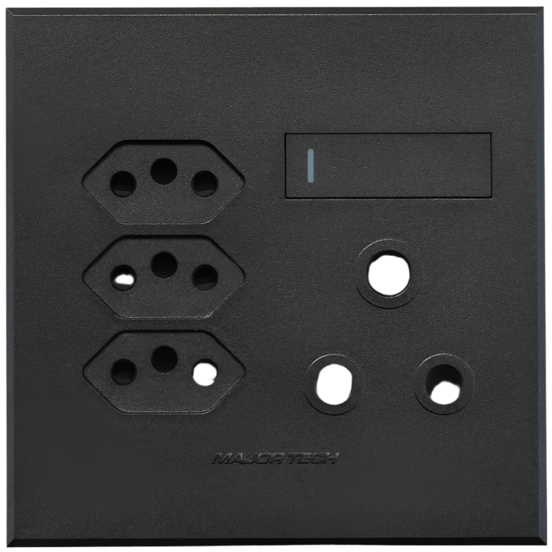 Veti 3 - 4 x 4 Single RSA, Triple V-Slim Sockets
