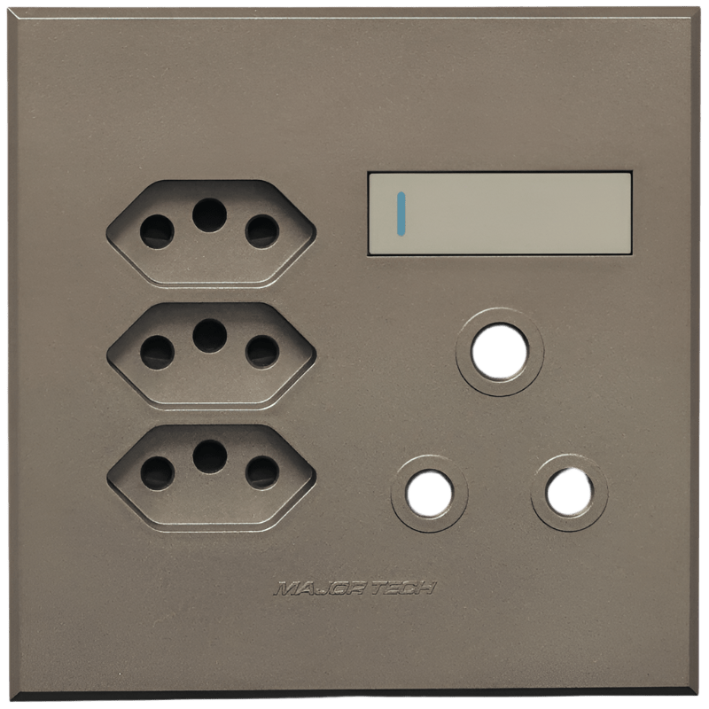 Veti 3 - 4 x 4 Single RSA, Triple V-Slim Sockets