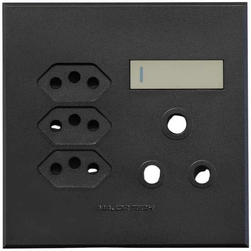Veti 3 - 4 x 4 Single RSA, Triple V-Slim Sockets