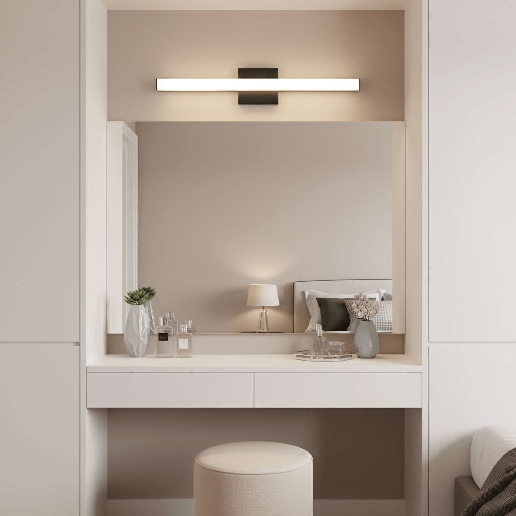 607mm LED Picture & Mirror Light - Sandy Black (CCT)