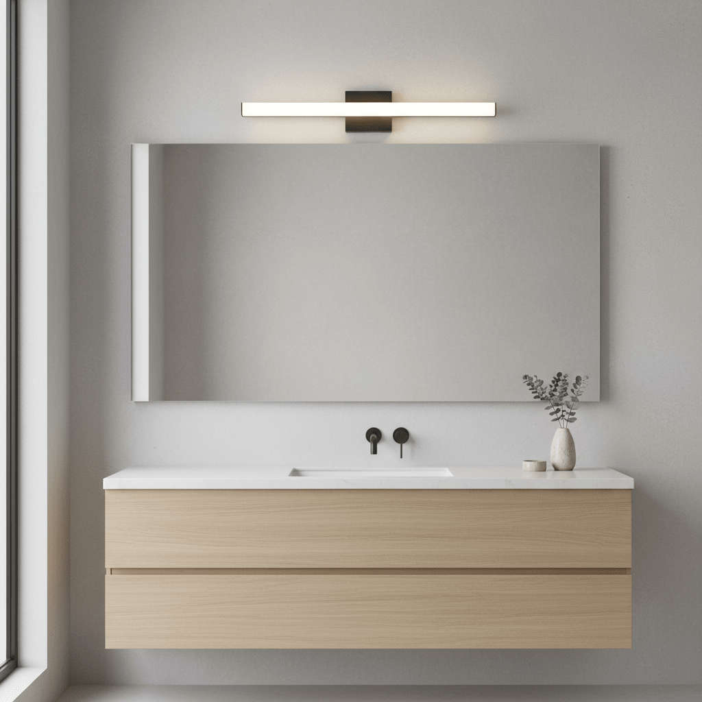 607mm LED Picture & Mirror Light - Sandy Black (CCT)