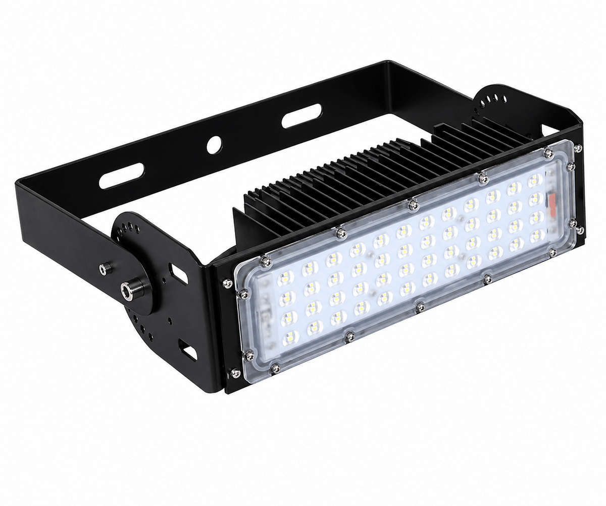 50W LED Modular Floodlight - Black IP65