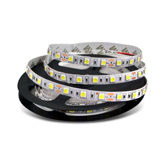 LED Striplight 12V - 5050 IP20 (5m) - Cool White (4000K)
