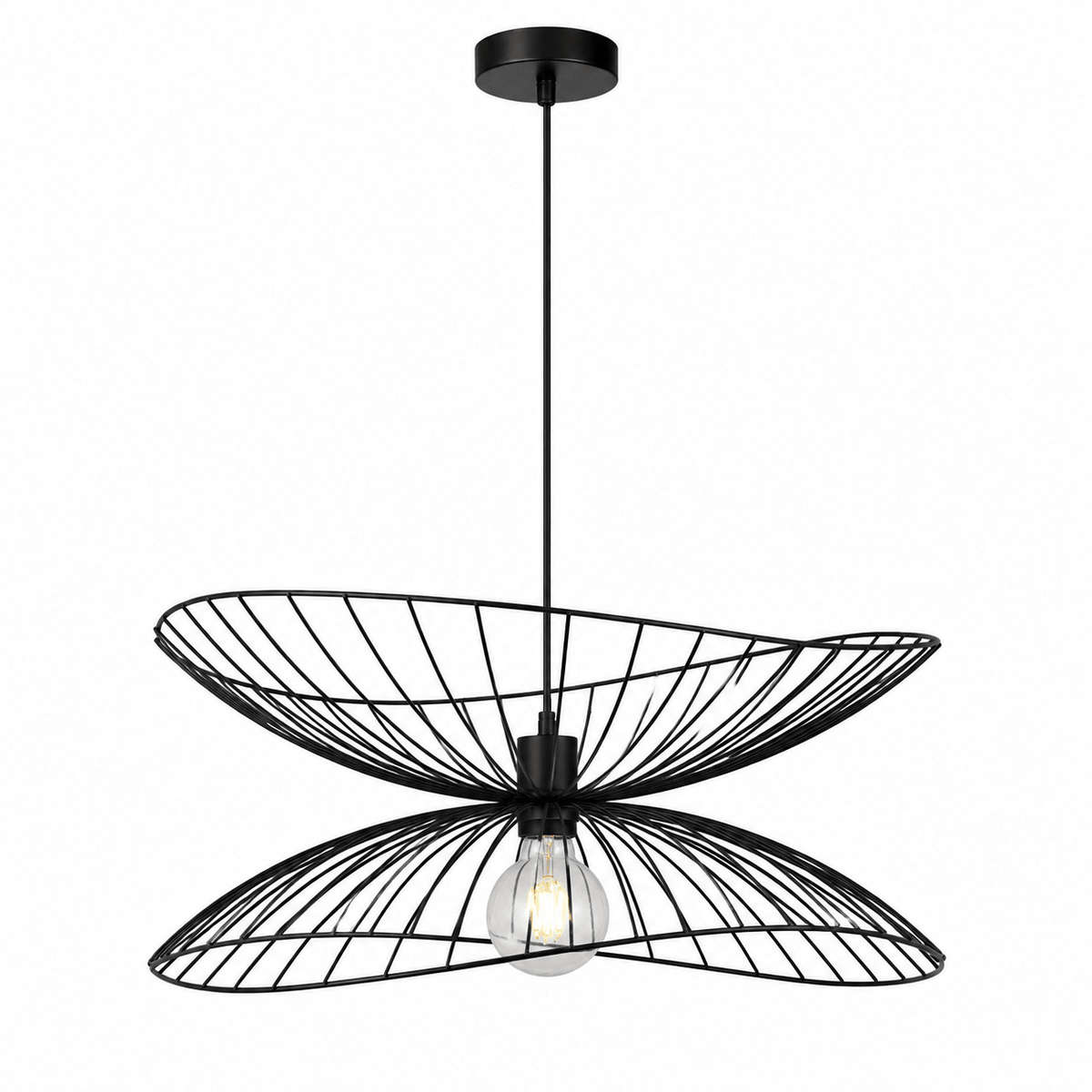 Sensu Twin Black Pendant Light