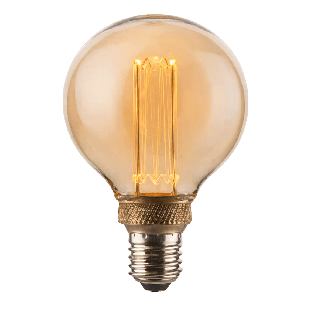Decorative LED Bulb - G95 Glass Filament 1800K